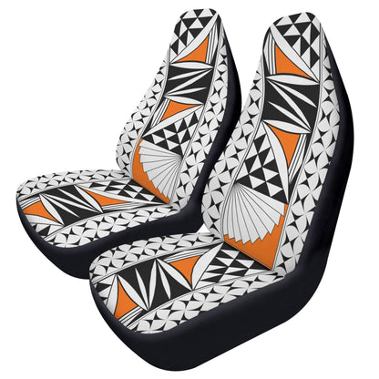 Southwest Sunrise in Orange Auto Seat Covers