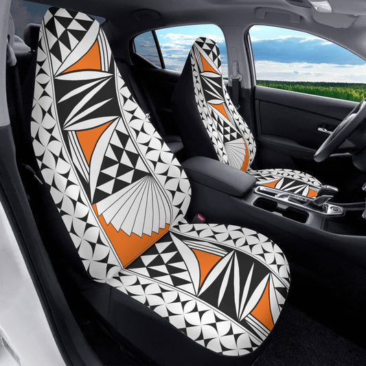 Southwest Sunrise in Orange Auto Seat Covers