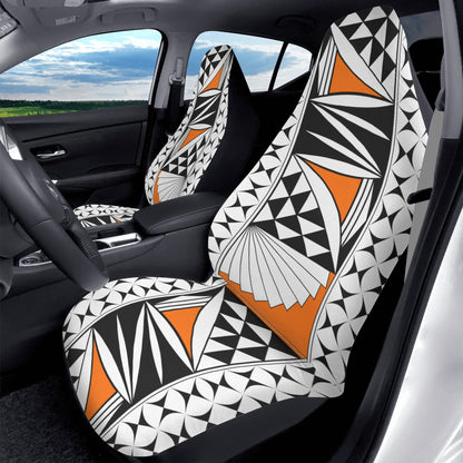 Southwest Sunrise in Orange Auto Seat Covers