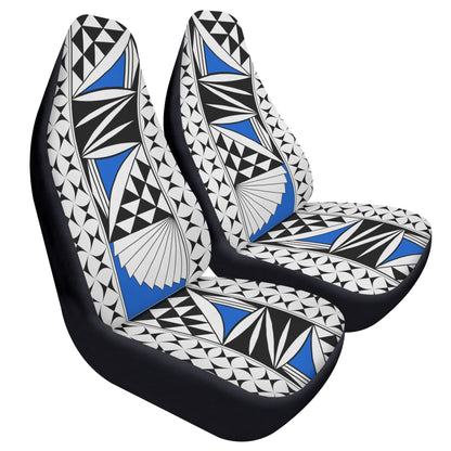 Southwest Sunrise in Blue Auto Seat Covers