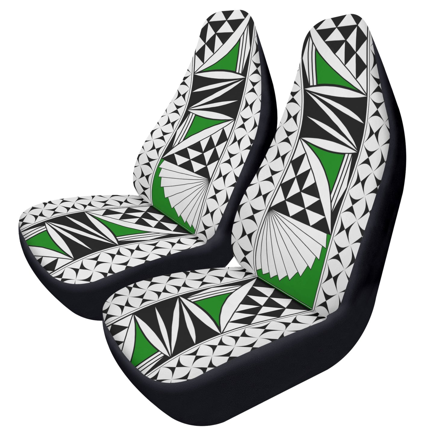 Southwest Sunrise in Green Auto Seat Covers
