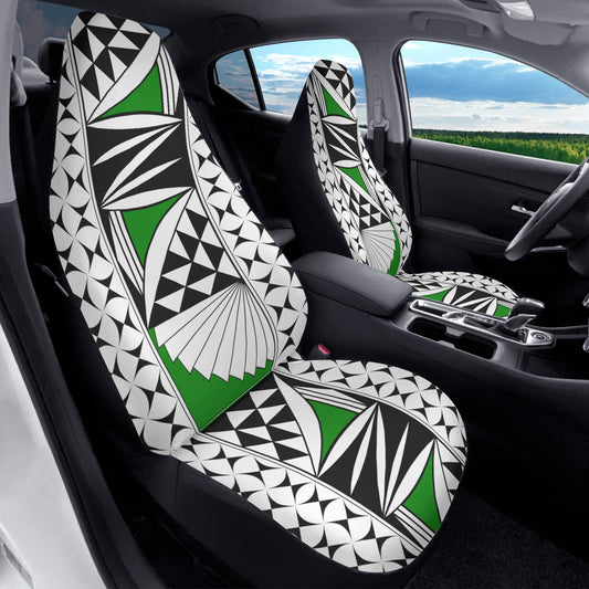 Southwest Sunrise in Green Auto Seat Covers