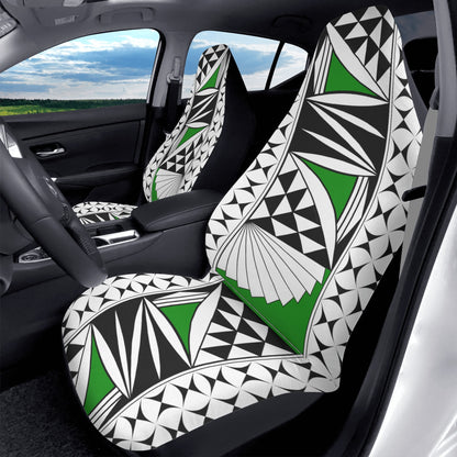 Southwest Sunrise in Green Auto Seat Covers