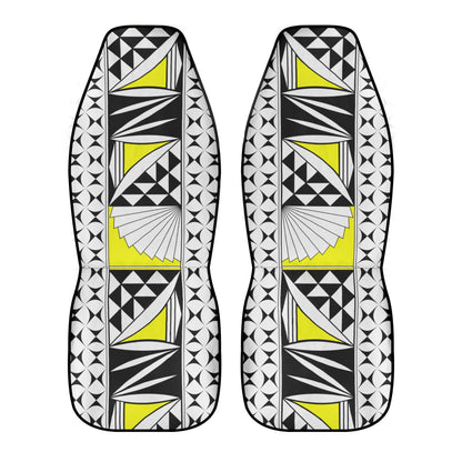 Southwest Sunrise in Yellow Auto Seat Covers