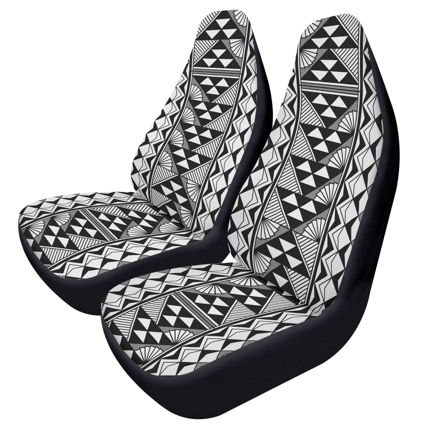 Sun and Rain in Gray Auto Seat Covers