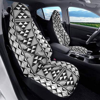 Sun and Rain in Gray Auto Seat Covers