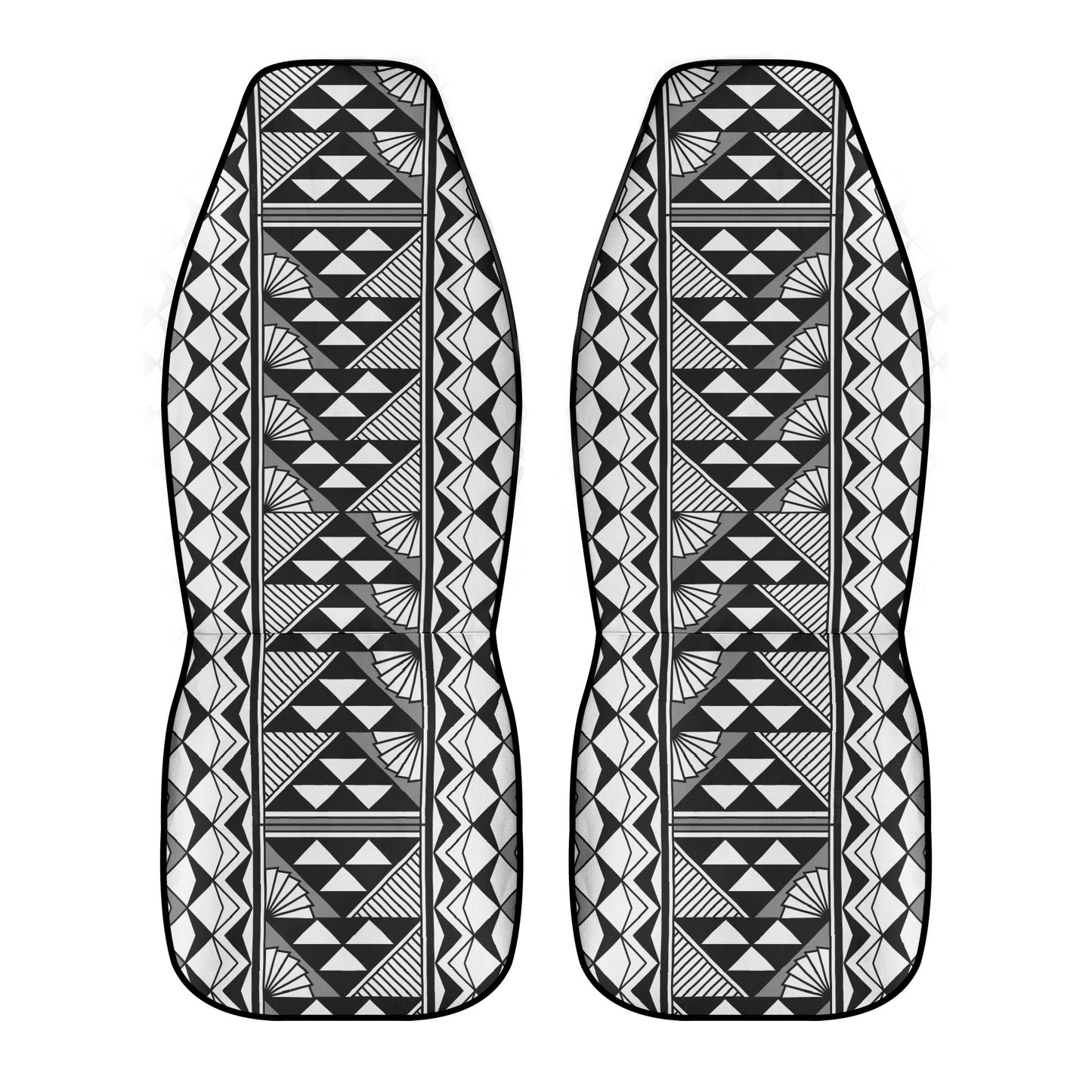 Sun and Rain in Gray Auto Seat Covers