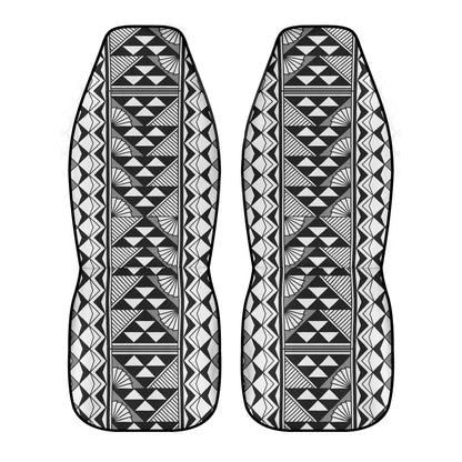 Sun and Rain in Gray Auto Seat Covers