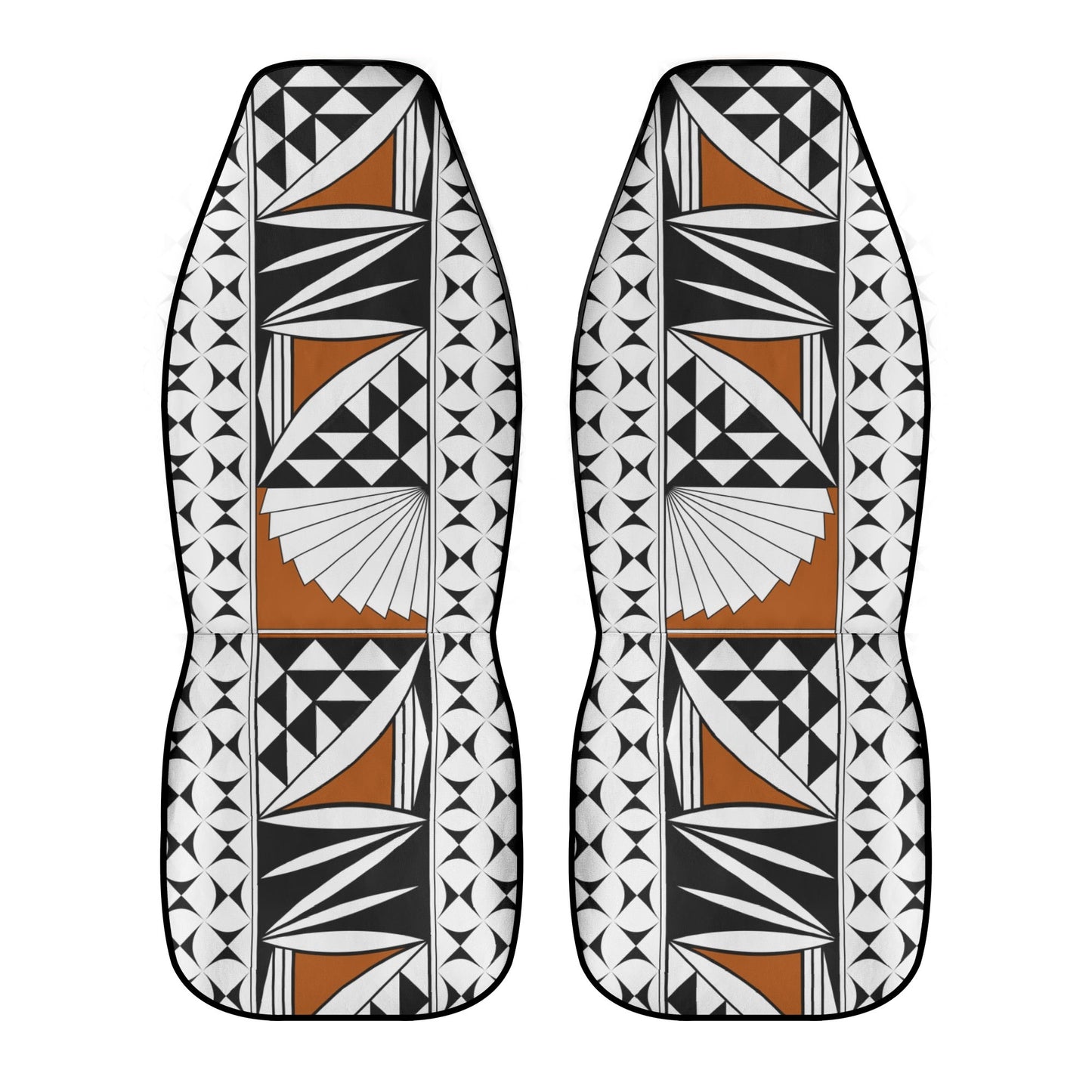 Southwest Sunrise in Rust Auto Seat Covers