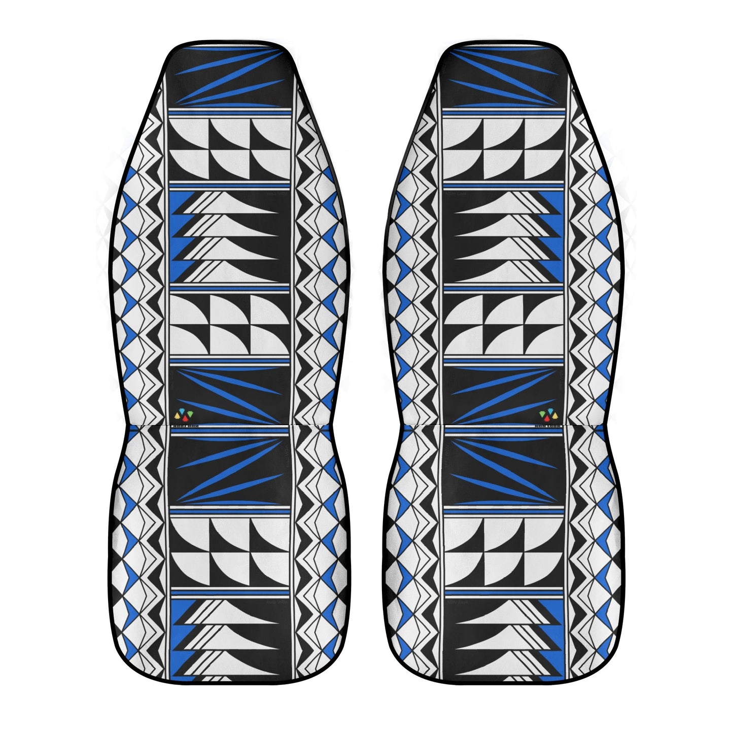 Feather Blessings in Blue Auto Seat Covers