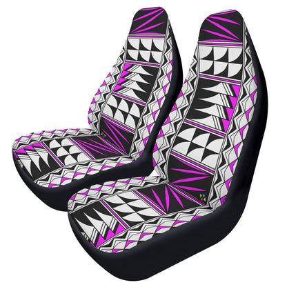 Feather Blessings in Pink Auto Seat Covers