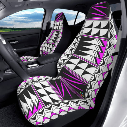 Feather Blessings in Pink Auto Seat Covers