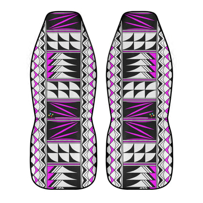 Feather Blessings in Pink Auto Seat Covers