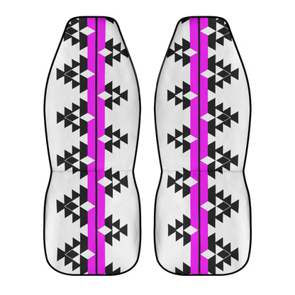 Native Stories in Pink Auto Seat Covers