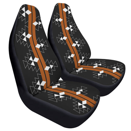 Native Stories in Rust Auto Seat Covers