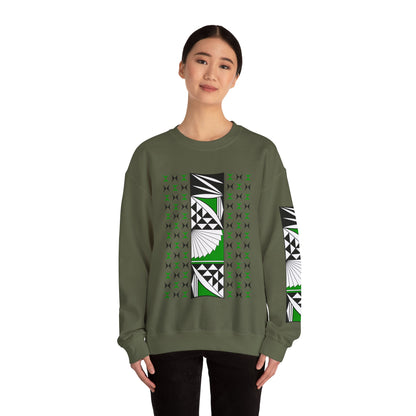 Southwest Sunrise in Green Unisex Sweatshirt