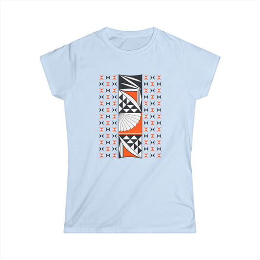 Orange Southwest Sunrise Women's Softstyle Tee