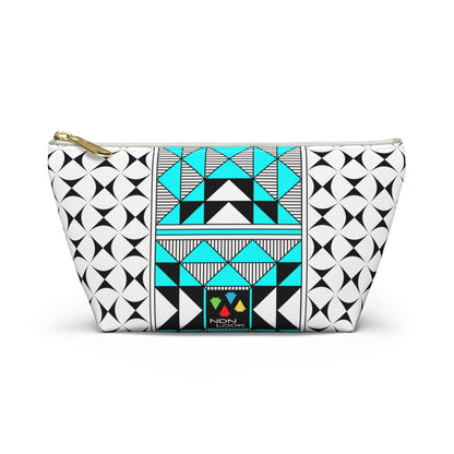 Sacred Mountains in Turquoise Pouch w T-bottom