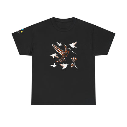 Hummingbird Blessing in Rust Gildan Unisex Tee