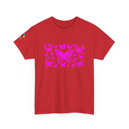 Butterfly Dance in Pink Gildan Unisex Tee
