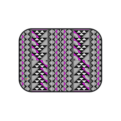 Sun and Rain in Pink Car Mats (Set of 4)