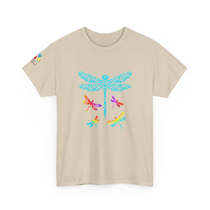 Rainbow Native Dragonfly Gildan Unisex Tee