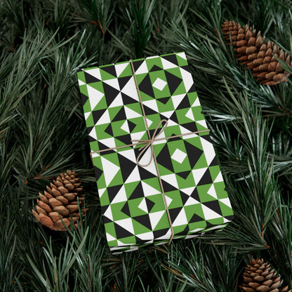 Light Green Sacred Mountains Gift Wrap Papers