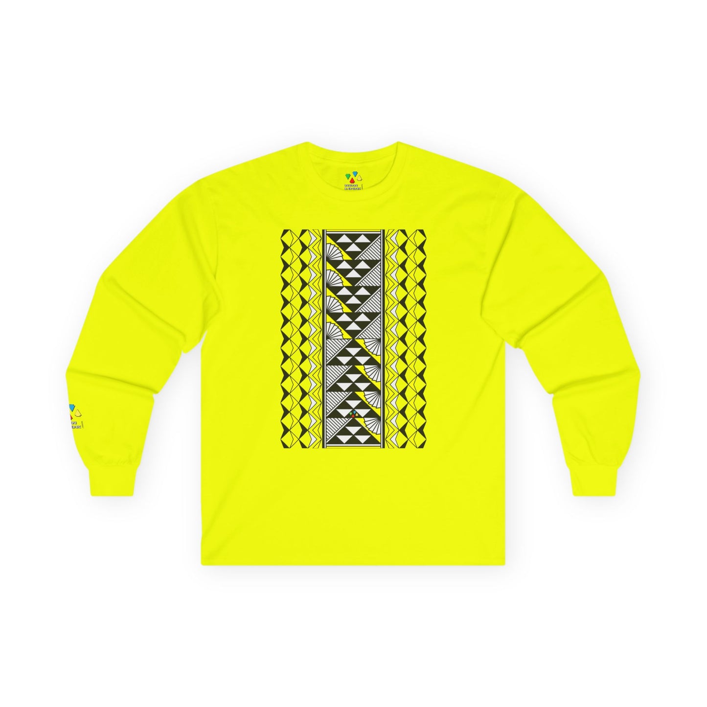 Sun and Rain in Yellow Unisex Long Sleeve Tee