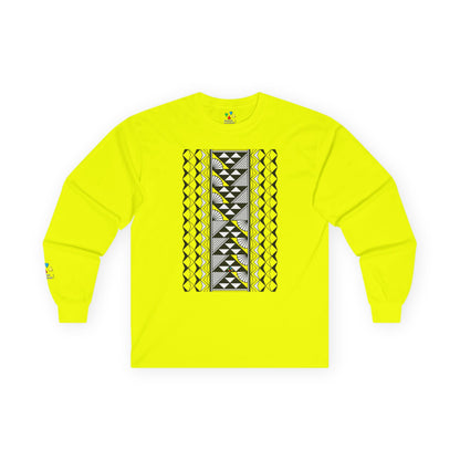 Sun and Rain in Yellow Unisex Long Sleeve Tee
