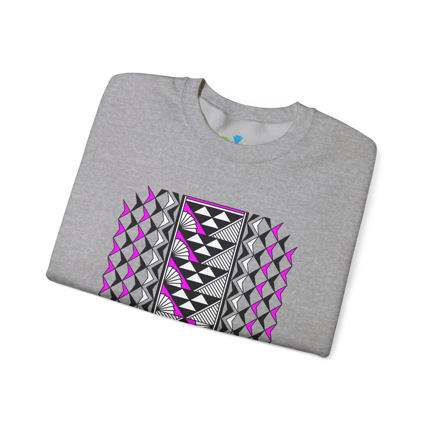 Sun and Rain in Pink Unisex Sweatshirt