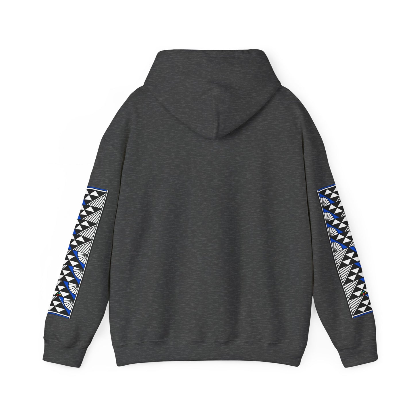 Sun and Rain in Blue Unisex Hoodie