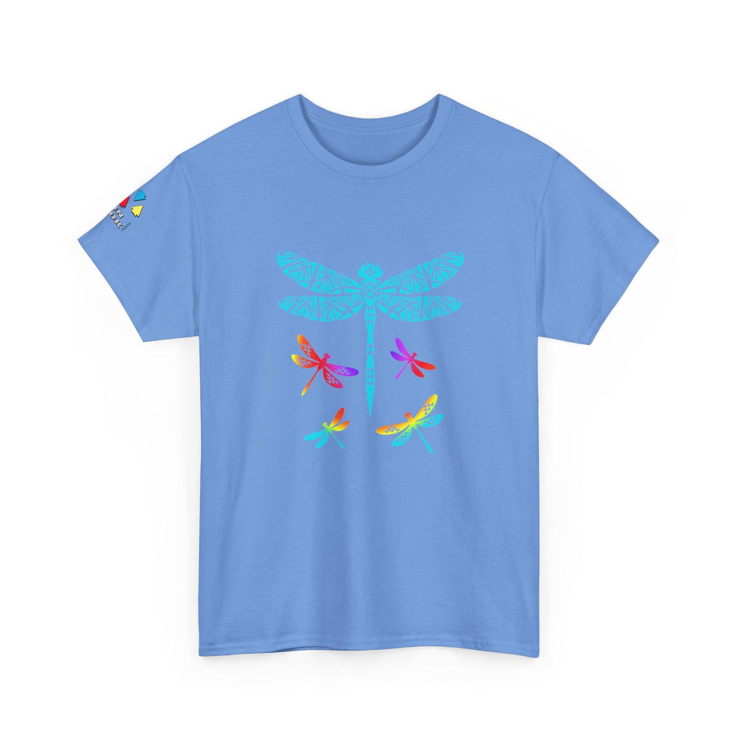 Rainbow Native Dragonfly Gildan Unisex Tee