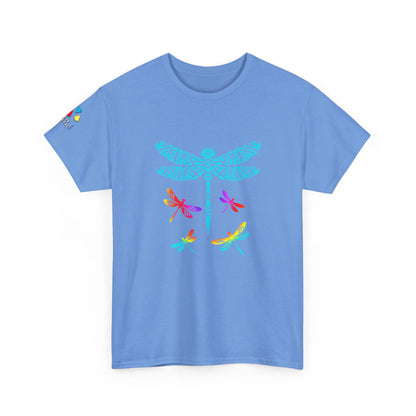 Rainbow Native Dragonfly Gildan Unisex Tee