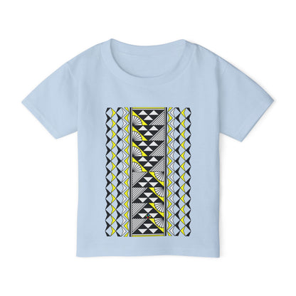 Yellow Sun and Rain Toddler T-Shirt