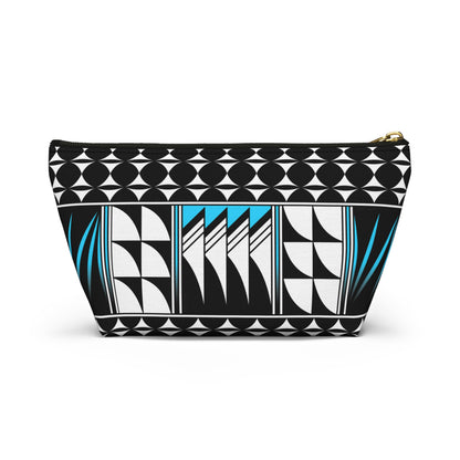 Blessed Feathers in Turquoise Pouch w T-bottom