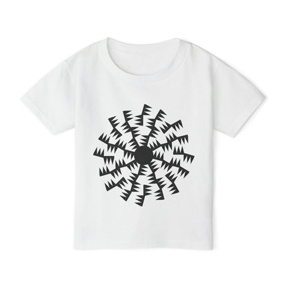Sacred Solar Rays in Black Toddler T-Shirt
