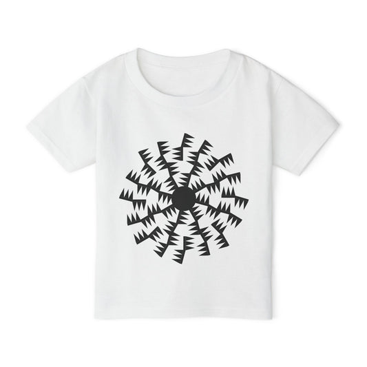 Sacred Solar Rays in Black Toddler T-Shirt