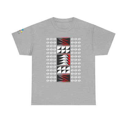 Feather Blessings in Red Gildan Unisex Tee