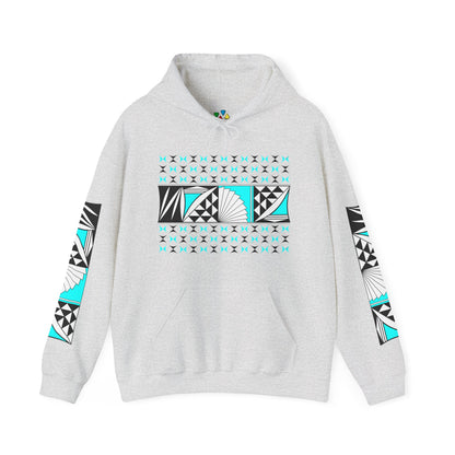 Southwest Sunrise in Turquoise Unisex Hoodie