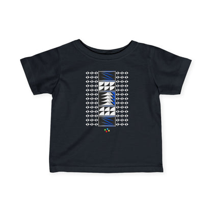 Blue Feather Blessings Infant Fine Jersey Tee