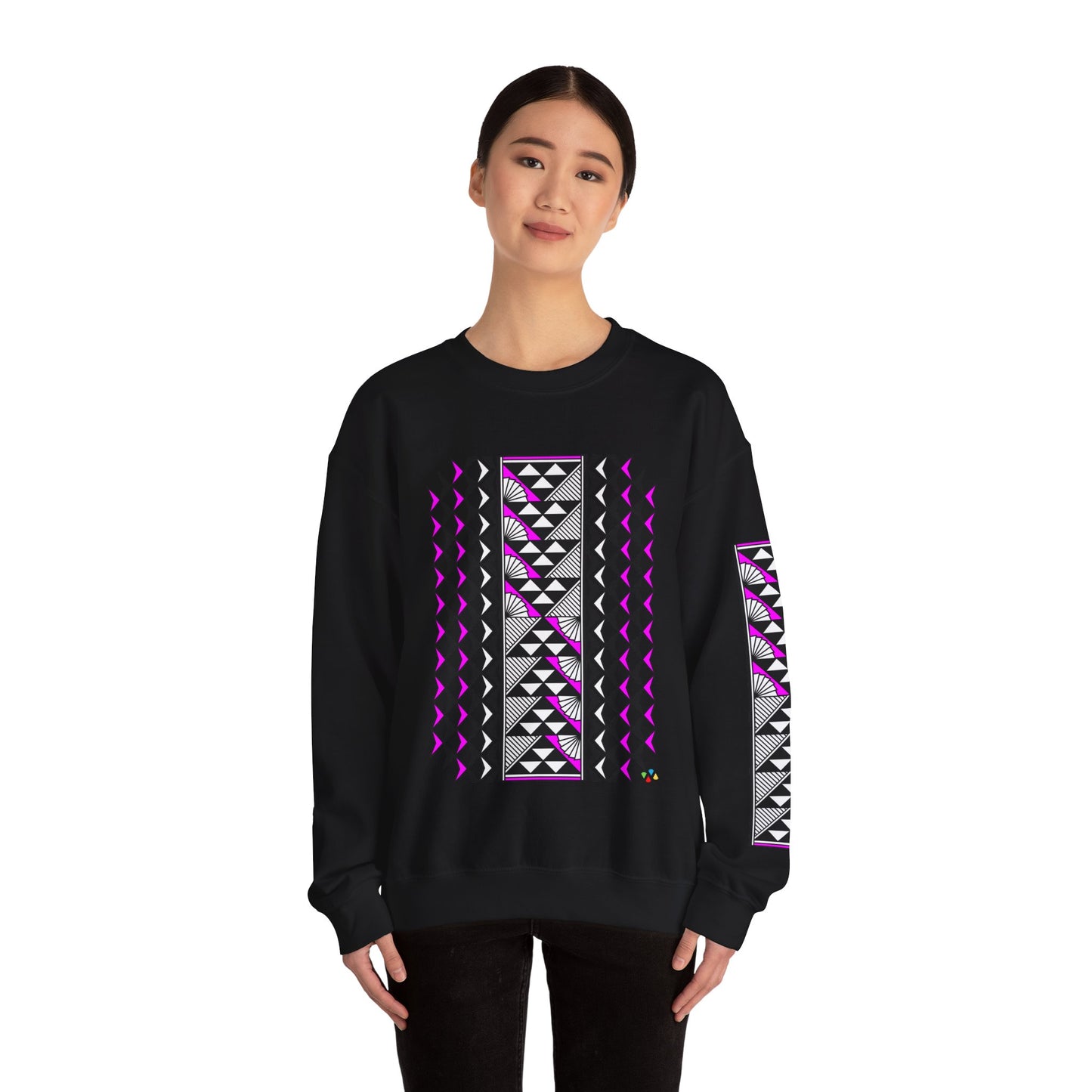 Sun and Rain in Pink Unisex Sweatshirt