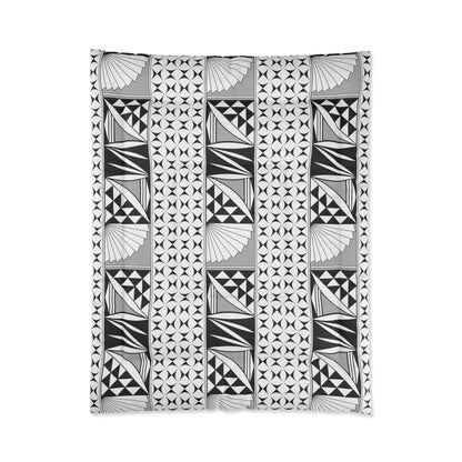 Southwest Sunrise in Gray Comforter