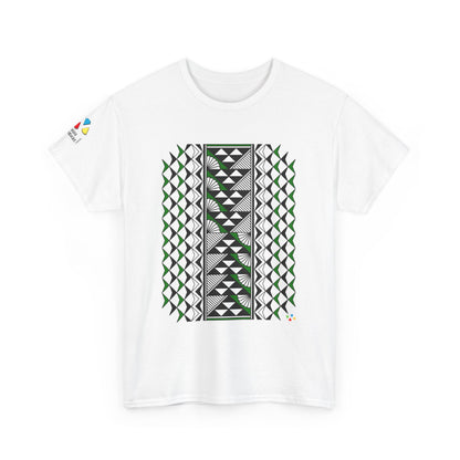 Sun and Rain in Green Gildan Unisex Tee