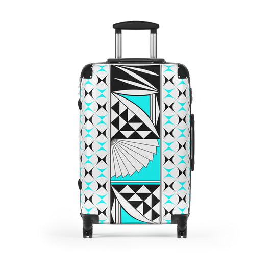 Turquoise Southwest Sunrise Suitcases