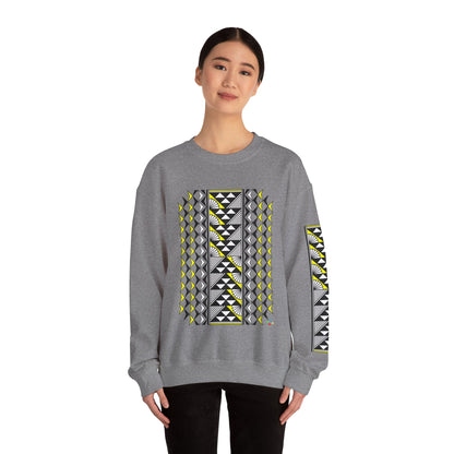 Sun and Rain in Yellow Unisex Sweatshirt