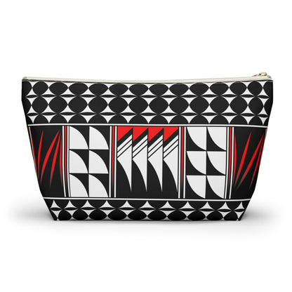 Blessed Feathers in Red Pouch w T-bottom