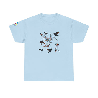 Hummingbird Blessing in Rust Gildan Unisex Tee