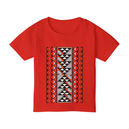 Orange Sun and Rain Toddler T-Shirt