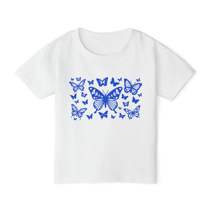 Blue Native Butterflies Toddler T-Shirt
