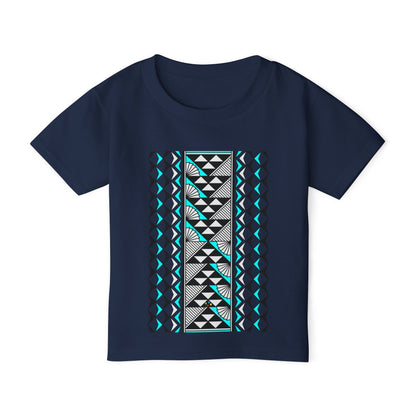 Turquoise Sun and Rain Toddler T-Shirt